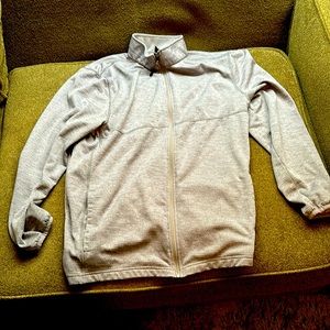 Athletic Works used Men’s Size large Gray Zip Up Jacket - used Men Color: Grey